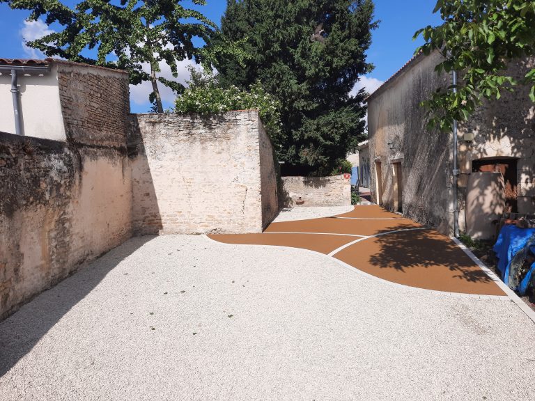 Béton poreux