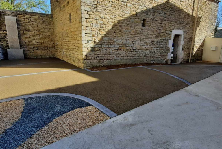 Béton poreux