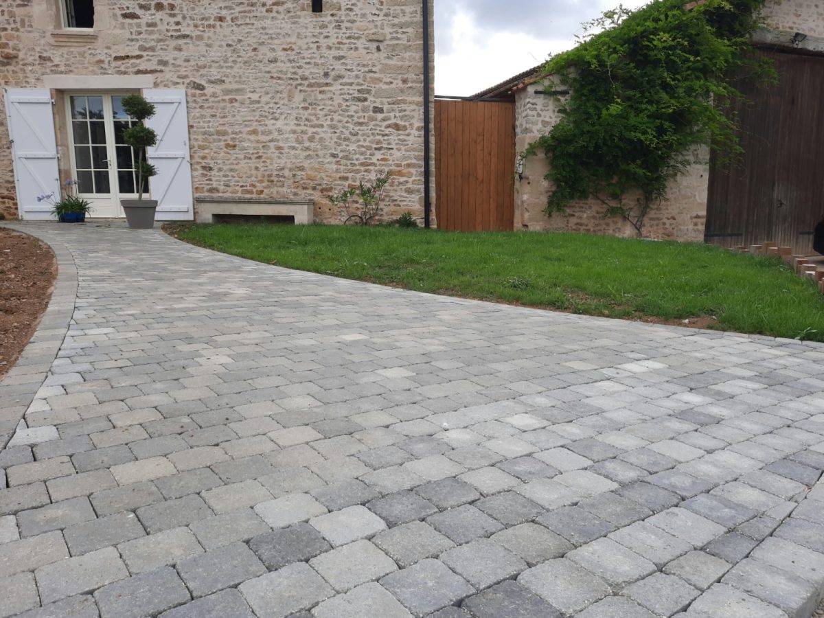 Image de réalisation d'un chantier vendée allée